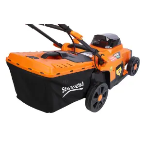 Газонокосилка аккумуляторная SEQUOIA SBL4037B-E2W №7