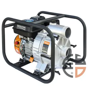 Мотопомпа бензиновая для чистой и грязной воды SEQUOIA SPP1100D №14