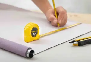Рулетка вимірювальна STANLEY "GLOBAL TAPE", 3мх12, 7мм, в пластмасовому корпусі. №8