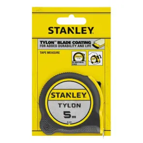 Рулетка вимірювальна STANLEY "Tylon ™", 5мх19мм, в пластмасовому корпусі. №8