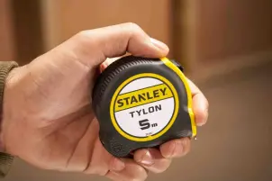 Рулетка вимірювальна STANLEY "Tylon ™", 5мх19мм, в пластмасовому корпусі. №15