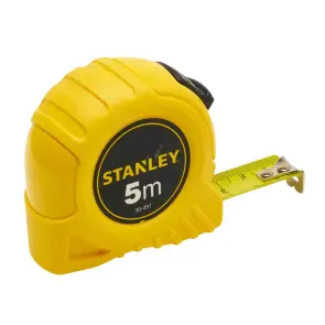 Рулетка измерительная STANLEY "GLOBAL TAPE", 5мх19мм, в пластмассовом корпусе. №2