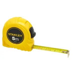 Рулетка измерительная STANLEY "GLOBAL TAPE", 5мх19мм, в пластмассовом корпусе. №4