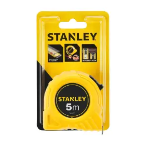 Рулетка измерительная STANLEY "GLOBAL TAPE", 5мх19мм, в пластмассовом корпусе. №5