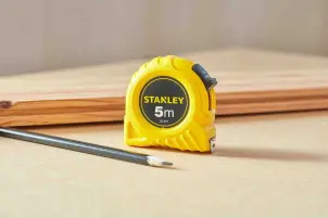 Рулетка измерительная STANLEY "GLOBAL TAPE", 5мх19мм, в пластмассовом корпусе. №8