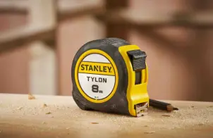 Рулетка вимірювальна STANLEY "Tylon™", 8мх25мм, в пластмасовому корпусі. №9