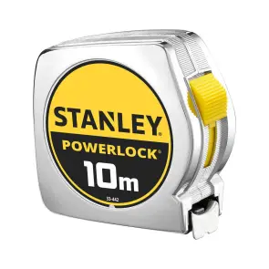 Рулетка вимірювальна STANLEY "Powerlock®", 10мх25мм, в пластмасовому корпусі. №3