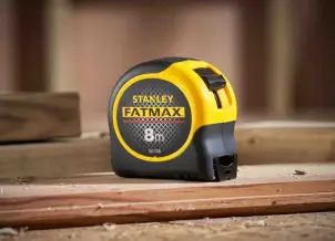 Рулетка измерительная STANLEY" FatMax Blade Armor", 8мх32мм, АВС-пластиковий корпус. №8