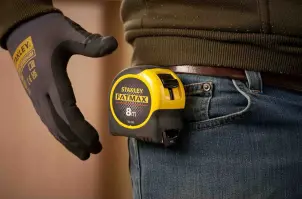 Рулетка измерительная STANLEY" FatMax Blade Armor", 8мх32мм, АВС-пластиковий корпус. №9