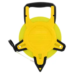 Рулетка измерительная STANLEY "PowerWinder Fiberglass", 100мx12.7мм, лента со стекловолокном, 2 классс точности. №5