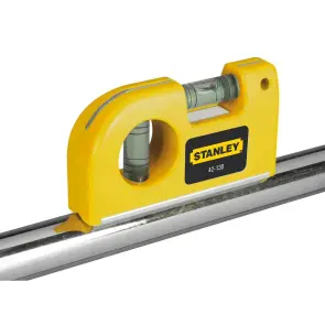 Рівень STANLEY "Pocket Level" кишеньковий, 2 капсулі, L=87 мм №5