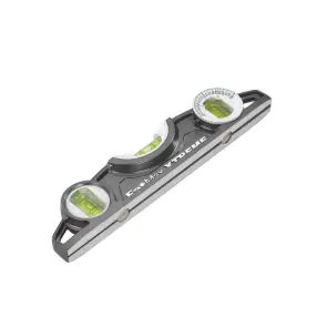 Уровень STANLEY "FatMax XL", алюминиевый, литой, 250мм, 3 капсулы, магнитный. №5