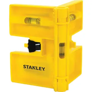 Рівень STANLEY "POST LEVEL", для встановлення стійок, магнітний, пластиковий, 3 капсули. №4