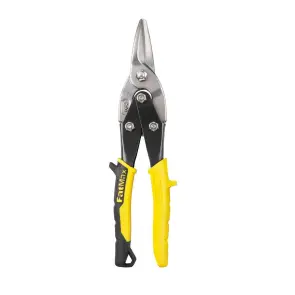 Ножиці по металу STANLEY"FatMax™ Aviation Offset", прямолінійний рез, макс. рез: холодновальцьована сталь 1,2мм; неіржавка сталь 0.7мм, довжина 250мм. №6
