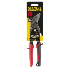 Ножницы по металлу STANLEY "FatMax ™ Aviation Offset", левые, макс. рез: холодновальцьована сталь 1,2 мм; неиржавка сталь 0.7мм, длина 250мм. №4