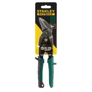 Ножиці по металу STANLEY"FatMax™ Aviation Offset", праві, макс. рез: холодновальцьована сталь 1,2мм; неіржавка сталь 0.7мм, довжина 250мм. №4