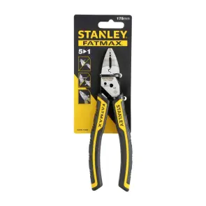 Кусачки STANLEY "FatMax® 5-in-1", комбіновані, L = 180мм №4