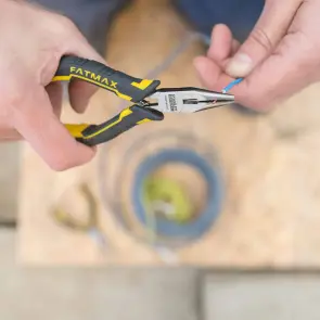Мини плоскогубцы STANLEY "FatMax®" комбинированные, с заостренными губками, L = 125 мм, вес 74 г. №4