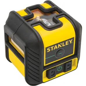 Рівень лазерний STANLEY "Cross90", 2 батарейки тип АА, зелений промінь, вага 0.57 кг №6