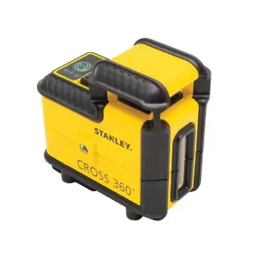 Уровень лазерный STANLEY "Cross360", 4 батарейки тип АА, зеленый луч, вес 0.7 кг №6