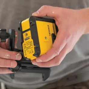 Уровень лазерный STANLEY "Cross360", 4 батарейки тип АА, зеленый луч, вес 0.7 кг №9