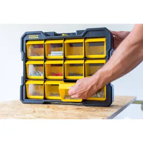 Органайзер STANLEY "FATMAX®", професійний, 450 х 105 х 356 мм, з 12-ма знімними відділеннями. №12