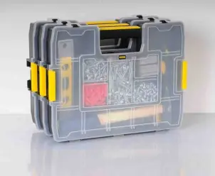 Органайзер STANLEY "Sort Master Junior" пластмассовый, 375х65х292мм, с перегородками. №7