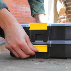 Органайзер STANLEY "Sort Master Junior" пластмассовый, 375х65х292мм, с перегородками. №10