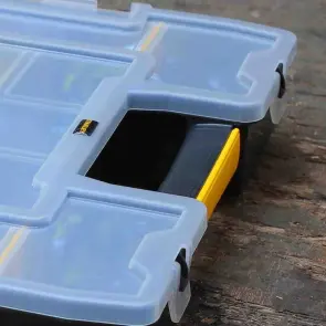 Органайзер STANLEY "Sort Master Junior" пластмассовый, 375х65х292мм, с перегородками. №11