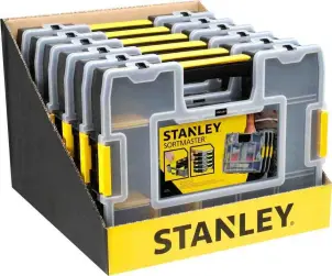 Органайзер STANLEY "Sort Master Junior" пластмассовый, 375х65х292мм, с перегородками. №12