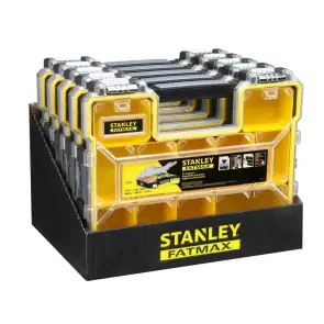 Органайзер STANLEY "FATMAX SHALLOW PRO METAL LATCH" професійний, 446x74x357мм, вологозахисний, пластмасовий з металевими замками. №2