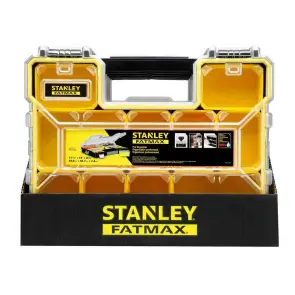 Органайзер STANLEY "FATMAX SHALLOW PRO METAL LATCH" професійний, 446x74x357мм, вологозахисний, пластмасовий з металевими замками. №3