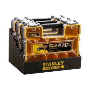 Органайзер STANLEY "FATMAX DEEP PRO METAL LATCH" профессиональный, 446x116х357мм, влагозащищенный, пластмассовый с металлическими замками. №11