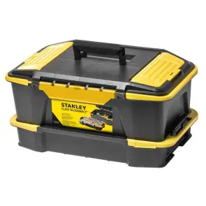Система зберігання STANLEY "Click & Connect" 2 в 1, ящик STST1-71964 (507x310x168мм) + органайзер STST1-71983 (507x290x90мм). №6
