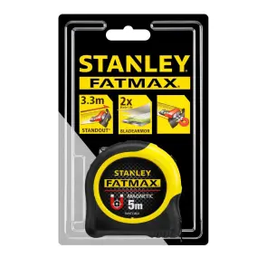 Рулетка STANLEY "Fatmax Blade Armor" магнітна, L=5м, B=32мм. №5