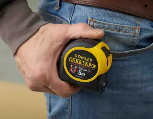 Рулетка STANLEY "Fatmax Blade Armor" магнітна, L=5м, B=32мм. №10
