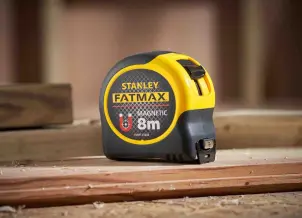 Рулетка STANLEY "Fatmax Blade Armor" магнітна, L=8м, B=32мм. №8