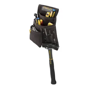 Сумка для інструменту STANLEY поясна з тримачем для молотка, 280х90х250 мм. №9