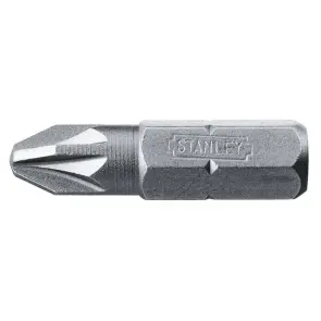 Бита STANLEY с шестигранным хвостовиком 1/4 "Pz1, L = 25мм, 25шт. №3
