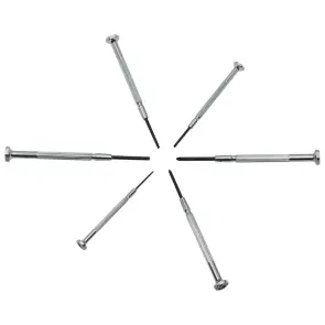 Набір викруток точної механіки STANLEY "Watchmaker", 6 шт: SL 1.4; 2; 2.4; 3мм, Ph №0; 1. №4