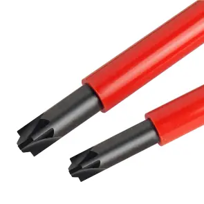 Набір викруток електрика STANLEY "FatMax VDE 1000v" з ізольованим жалом, 2 штуки: Pz1х100мм;Pz2х125мм. №5