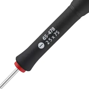 Викрутка STANLEY"FatMax", шліц SL2.5х75мм, жало, що розширюється. №6
