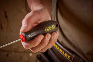 Викрутка STANLEY"FatMax", шліц SL 6.5х150мм, жало, що розширюється. №9