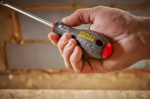 Викрутка STANLEY"FatMax", шліц SL 6.5х150мм, жало, що розширюється. №10
