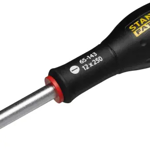 Викрутка STANLEY"FatMax", шліц SL12х250мм, жало, що розширюється. №5