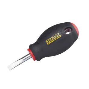 Викрутка STANLEY"FatMax® Stubby", укорочена з паралельним жалом під прямий шліц SL5,5 х 30мм. №2