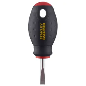 Викрутка STANLEY"FatMax® Stubby", укорочена з паралельним жалом під прямий шліц SL5,5 х 30мм. №3