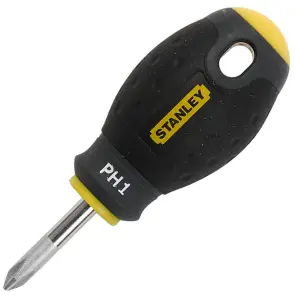 Отвертка STANLEY "FatMax", Ph1x30 мм, укороченная. №2