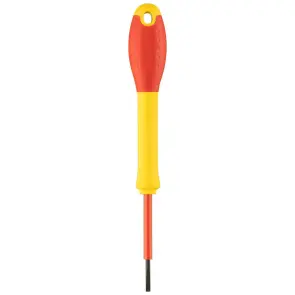 Отвертка электричество Stanley "Fatmax VDE 1000v" изолированная с жалом под прямой шлиц 2,5x50 мм. №3