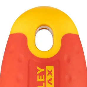 Отвертка электричество STANLEY "FatMax VDE 1000v" изолированная с жалом расширяющейся под шлиц SL3, 5х75мм №10